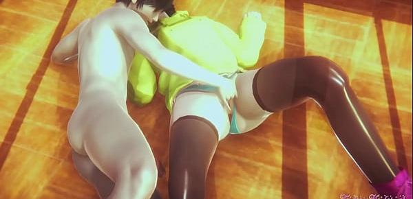  Boruto Naruto Hentai 3D - Himawari Fingering Cunnilingus and Fucked with creampie in her pussy - Japanese Asian manga anime cartoon Porn
